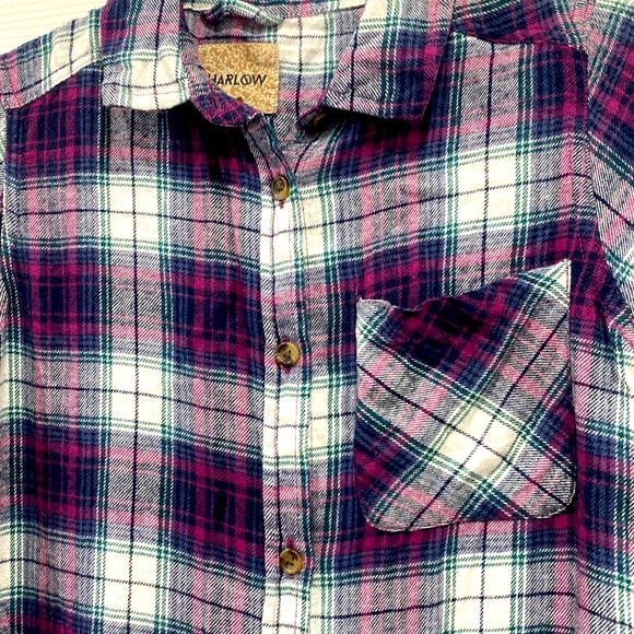 Harlow Shirt Size XS 100% Viscose - Picture 2 of 7